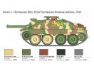 Jagdpanzer 38(t) Hetzer (1:56) Italeri 15767 - Barvy