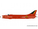 Hawker Hunter F.4/F.5/J.34 (1:48) Airfix A09189 - Barvy