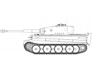 Tiger-1, Mid Version (1:35) Airfix A1359 - Obrázek