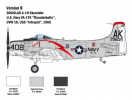 A-1H Skyraider (1:48) Italeri 2788 - Barvy