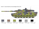 Leopard 2A6 (1:35) Italeri 6567 - Barvy