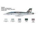 F/A-18 E SUPER HORNET (1:48) Italeri 2791 - Barvy