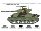 M4A1 Sherman with U.S. Infantry (1:35) Italeri 6568 - Barvy