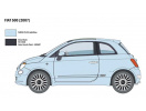Fiat 500 (2007) (1:24) Italeri 3647 - Barvy
