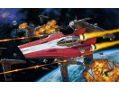 Resistance A-wing Fighter, red (světelné a zvukové efekty) (1:44) Revell 06770 - Obrázek