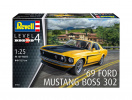 1969 Boss 302 Mustang (1:25) Revell 07025 - Box