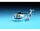 HUGHES 500D POLICE HELICOPTER (1:48) Academy 12249 - Model