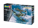 Bf109G-10 & Spitfire Mk.V (1:72) Revell 63710 - Box