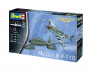 Me262 & P-51B (1:72) Revell 63711 - Box