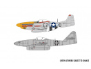 Messerschmitt Me262 & P-51D Mustang Dogfight Double (1:72) Airfix A50183 - Obrázek