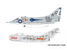 Mig 17F Fresco Douglas A-4B Skyhawk Dogfight Double (1:72) Airfix A50185 - Barvy