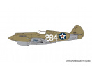 Curtiss P-40B Warhawk (1:72) Airfix A01003B - Barvy