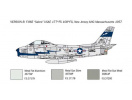 F-86E “Sabre” (1:48) Italeri 2799 - Barvy