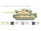M60A3 (1:35) Italeri 6582 - Barvy