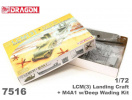 LCM(3) + M4A1 Sherman w/Deep Wading Kit (1:72) Dragon 7516 - Obrázek