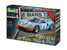 Ford GT 40 Le Mans 1968 (1:24) Revell 07696 - Box