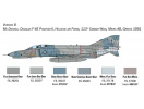 F-4E/F Phantom II (1:72) Italeri 1448 - Barvy
