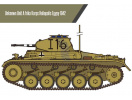 German Panzer II Ausf.F "North Africa" (1:35) Academy 13535 - Obrázek