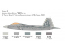 Lockheed Martin F-22A Raptor (1:48) Italeri 2822 - Obrázek