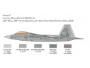 Lockheed Martin F-22A Raptor (1:48) Italeri 2822 - Obrázek