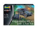 Krupp Protze KFZ 69 with 3,7cm Pak (1:76) Revell 03344 - Obrázek